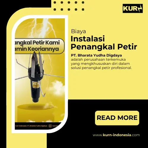 Biaya Instalasi Penangkal Petir