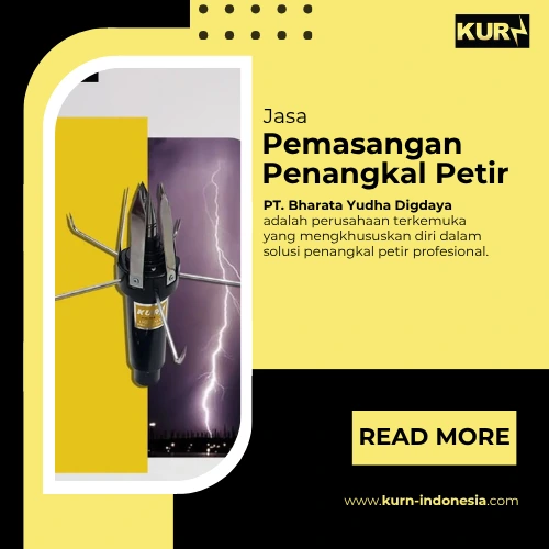 Jasa pemasangan penangkal petir