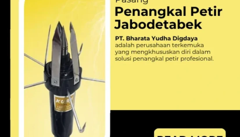 Pasang penangkal petir Jabodetabek