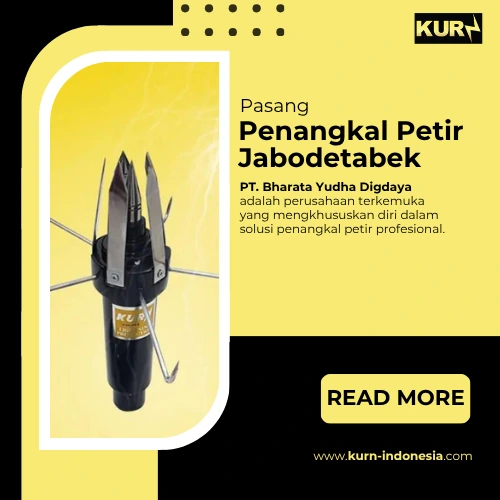 Pasang penangkal petir Jabodetabek