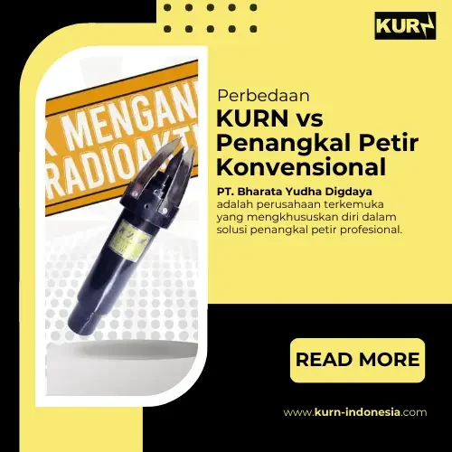 Perbedaan KURN vs Penangkal Petir Konvensional