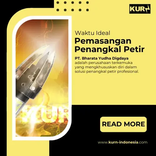 Waktu Ideal Pemasangan Penangkal Petir