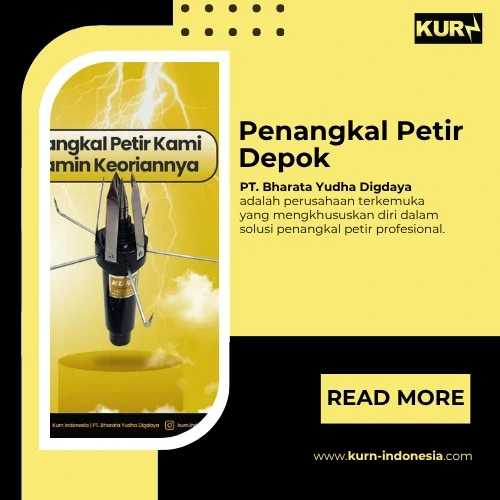 penangkal petir depok
