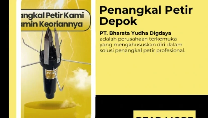 penangkal petir depok
