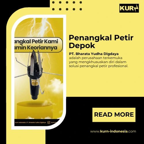 penangkal petir depok
