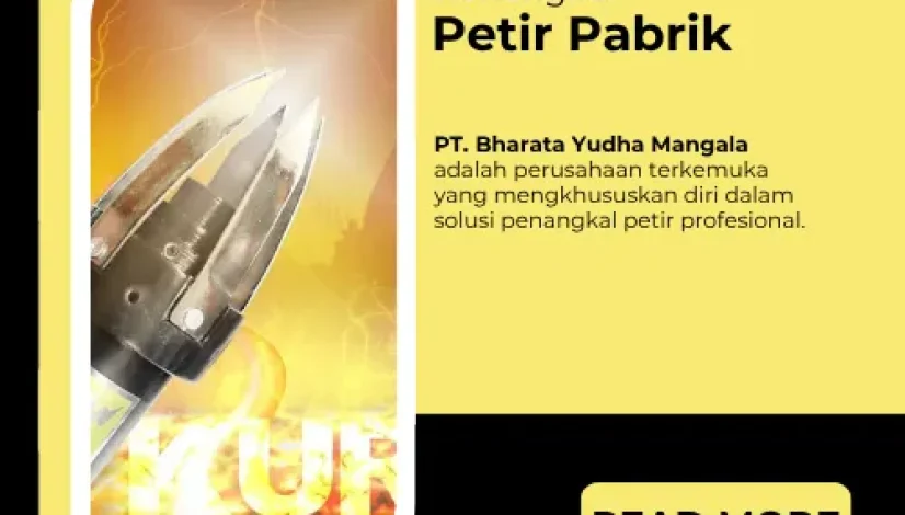 Penangkal Petir Pabrik