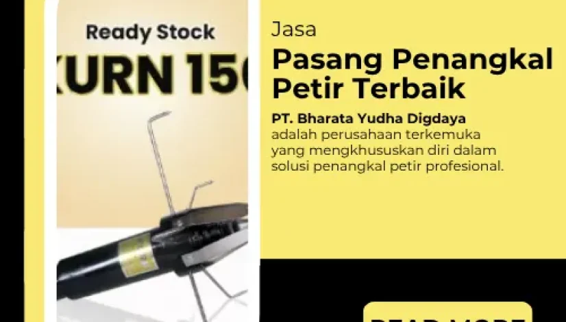 Jasa Pasang Penangkal Petir Terbaik
